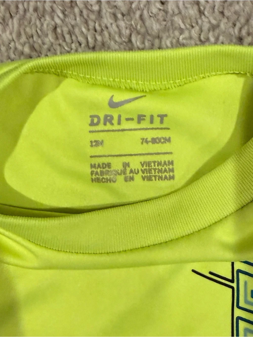 Nike Baby Boy 12M Athletic Clothes Lot 6 Piece Shirts Shorts
